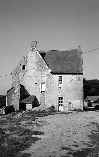 Logis : élévation gauche.