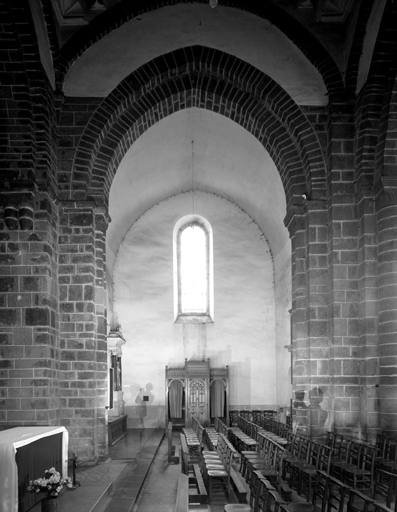 Le bras sud du transept.