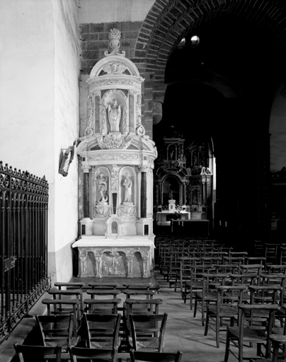 Retable de l'autel Saint-Blaise.