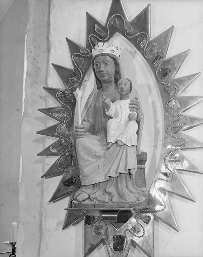 Statuette : Vierge à l'Enfant