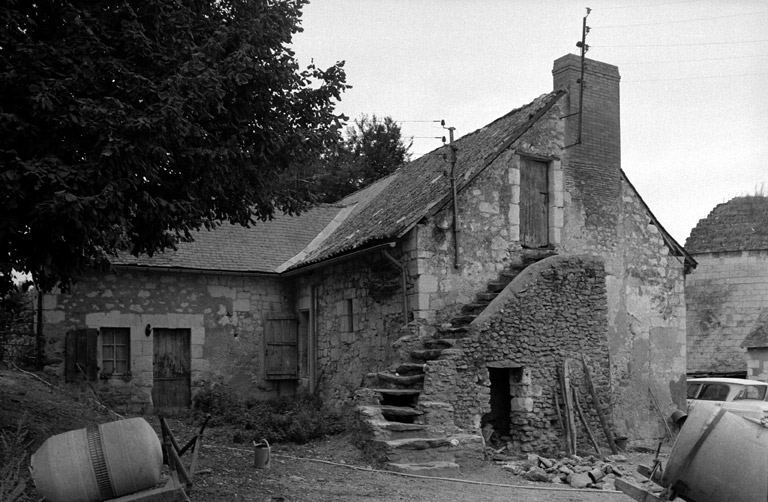 Elévation postérieure du logis.