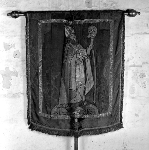 Face postérieure, saint Evêque : Saint;Martin de Vertou (?).