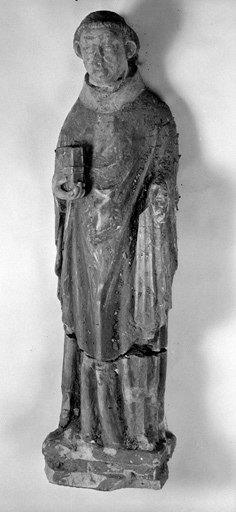 Statue : saint abbé