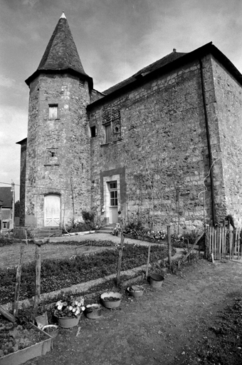 Corps de logis, façade ouest.