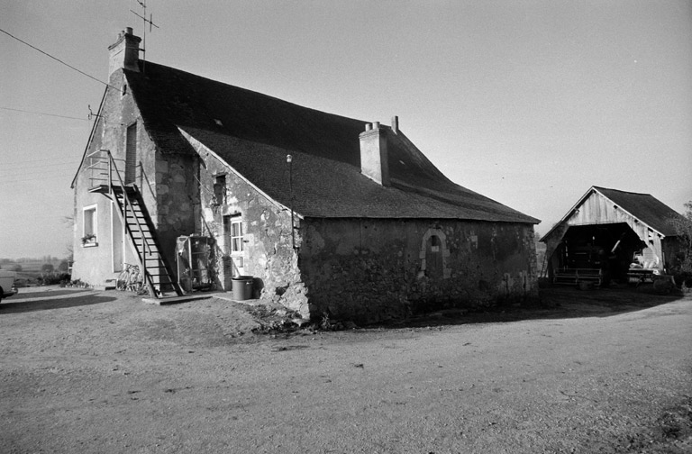 Corps de logis, vu depuis nord.