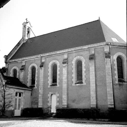 Elévation nord de la chapelle