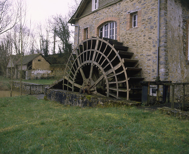 Mère-Fontaine. Moulin : élévation latérale gauche.