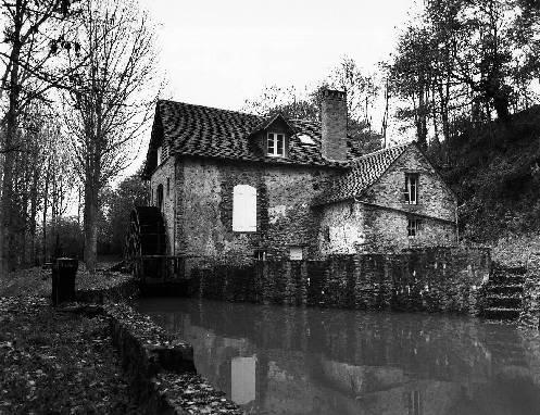 Mère-Fontaine. Moulin : élévation antérieure.