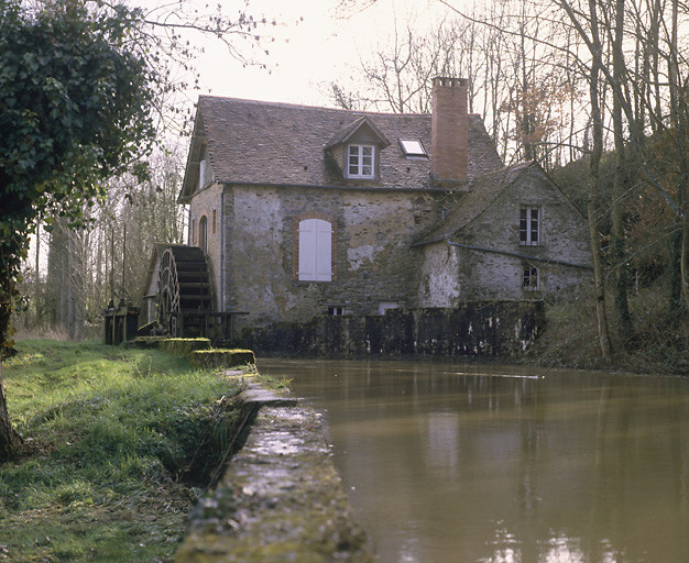 Mère-Fontaine. Moulin : élévation antérieure.