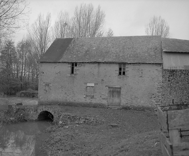 Cutesson. Moulin : élévation antérieure.