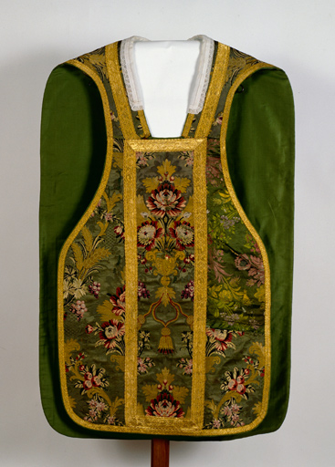 Chasuble : face antérieure.