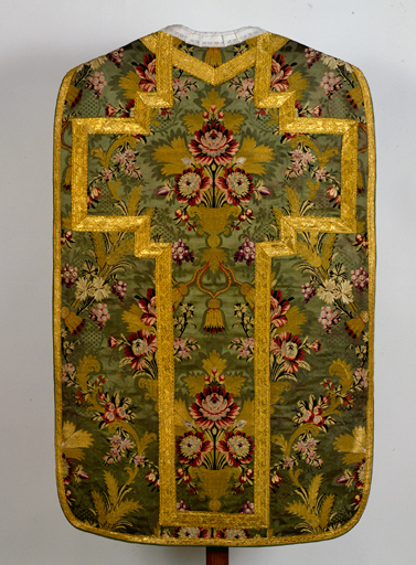 Chasuble : face antérieure.