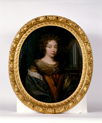 Tableau : Sainte Cécile, sous les traits de Jeanne Pélagie de Rohan