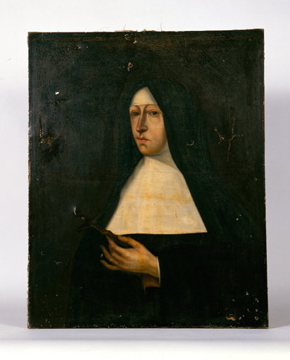 Tabbleau : Portrait de Soeur Anne Aubert de Cléronée