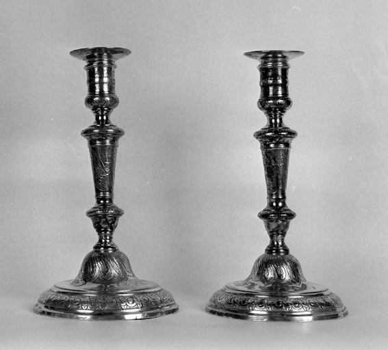 Ensemble de 2 bougeoirs