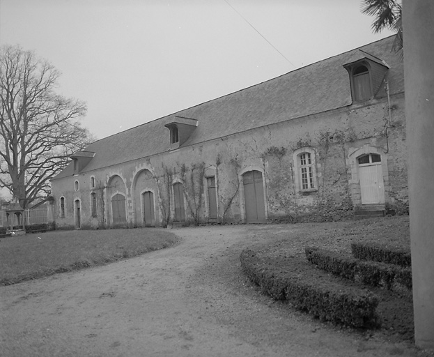 Dépendance agricole, élévation antérieure.