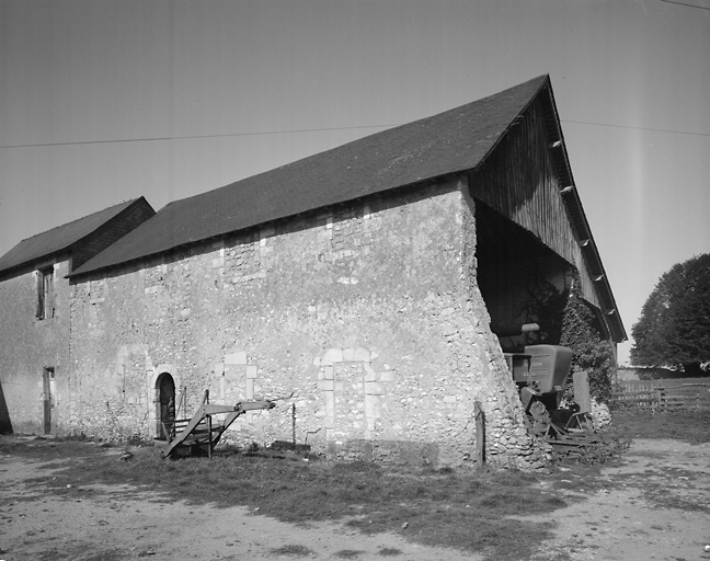 La Saulnerie. Logis : élévations antérieure et latérale droite.