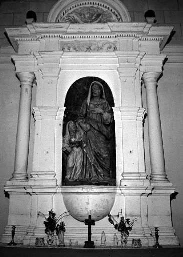 Statue : Education de la Vierge