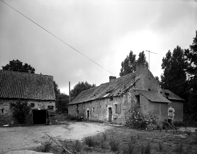Corps de logis nord, façade antérieure sud-ouest.
