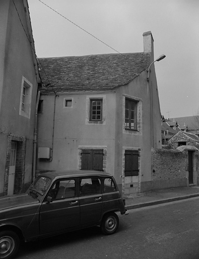 2-4 rue Dorée. Elévation antérieure (partie gauche).