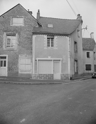 2-4 rue Dorée. Elévation antérieure (partie droite).