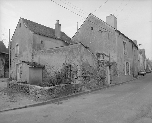 31 rue Basse. Elévations latérale gauche et antérieure (partie gauche).