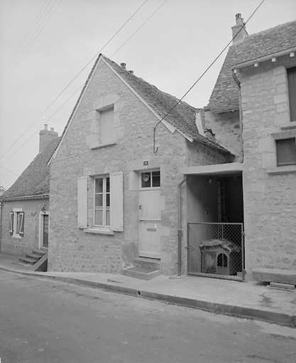 28 rue Basse. Elévation antérieure.