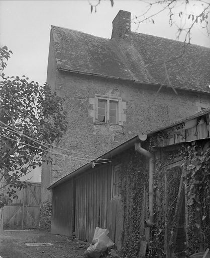 Elévation postérieure (partie).