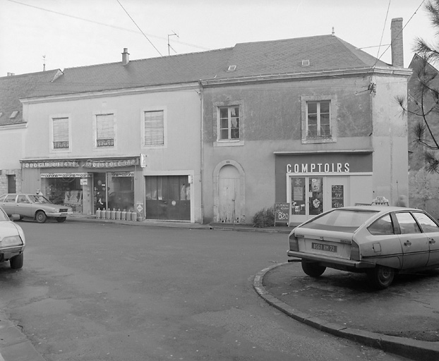 5-7 place de la République. Elévation antérieure.