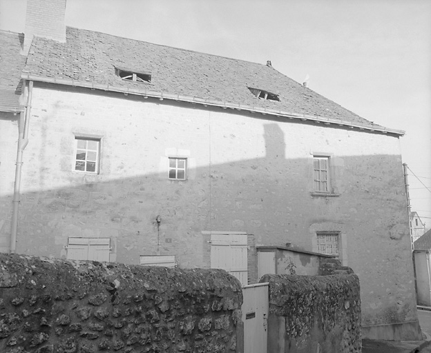 2 rue du Moulin. Elévation antérieure.