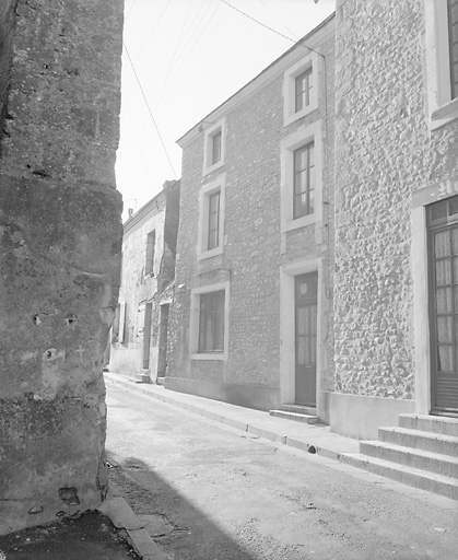 3 rue du Four. Elévation antérieure.