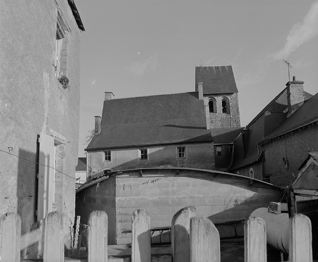 3 rue du Four. Elévation latérale et droite.