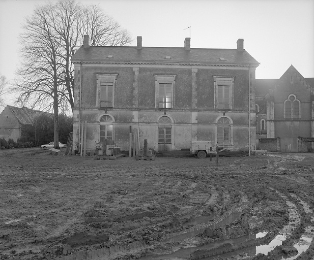 Logis : élévation postérieure.