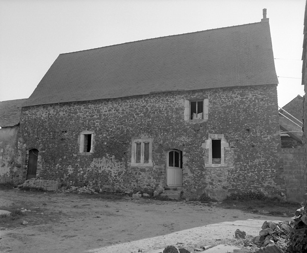 Beffes. Logis : élévation antérieure.