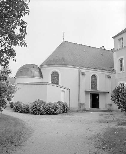 Chapelle : élévations est et nord.