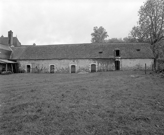 Porcherie, élévation droite.