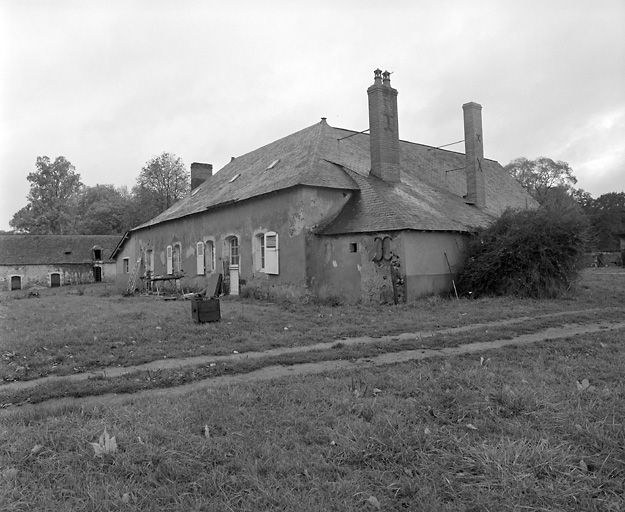 Logement de la ferme, élévation antérieure.