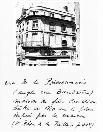 Elévation sur rue ; 1976.