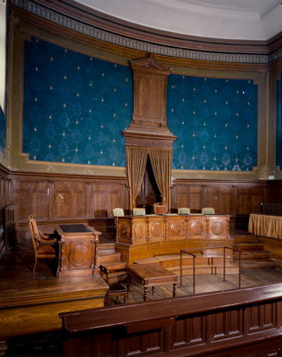 Salle d'audience.