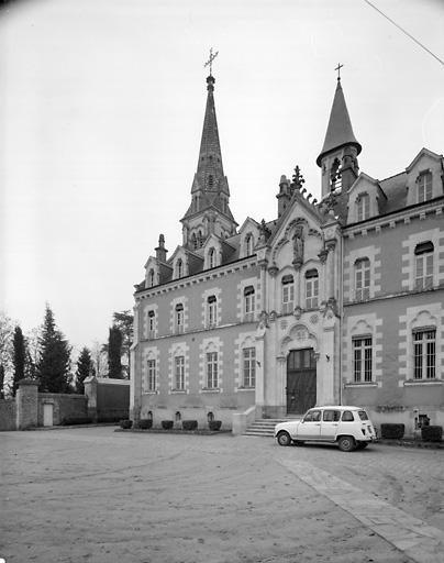 Elévation antérieure, partie gauche.