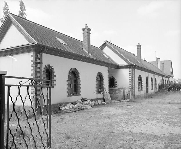 Cuisines, élévation postérieure.