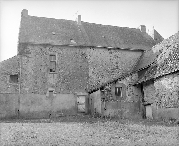 Logis : élévation postérieure.