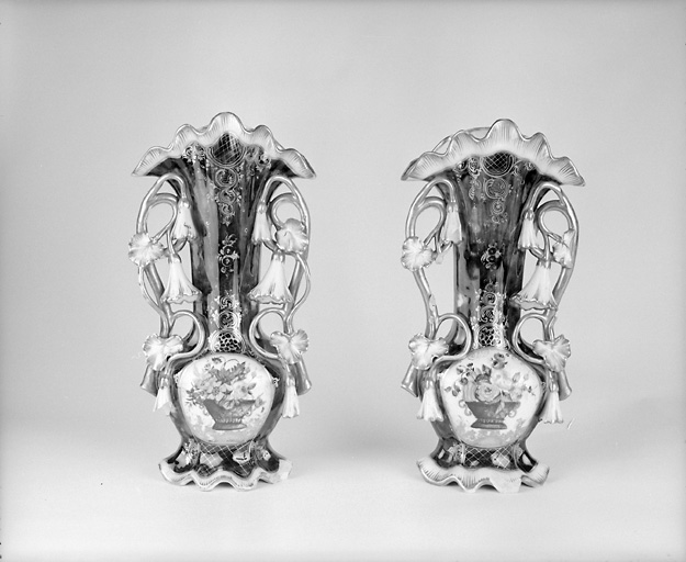 2 vases d'autel (paire)