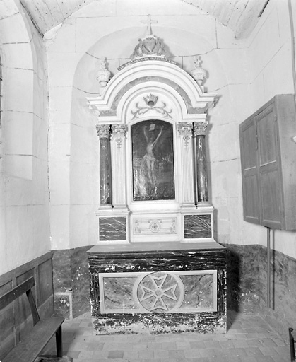 Retables des chapelles latérales