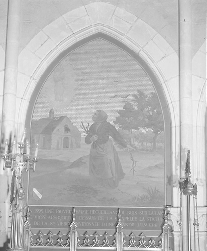 Apparition à une pauvre femme, ensemble.
