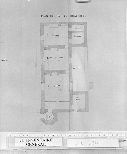 'Plan du rez-de-chaussée'