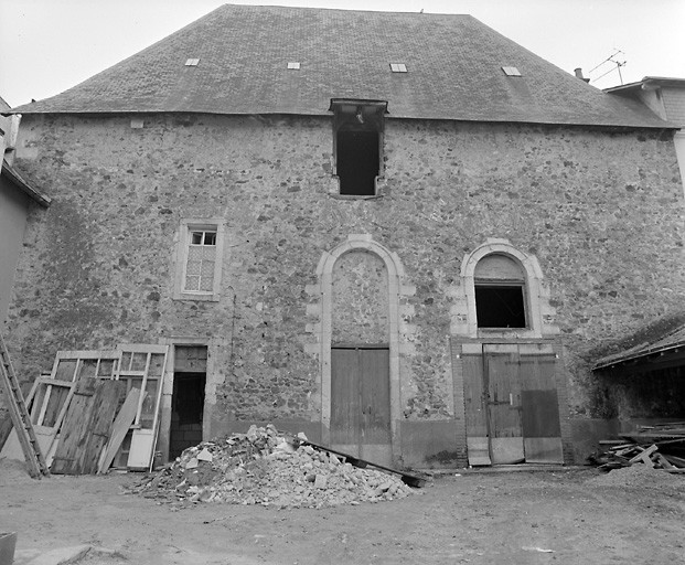 Chapelle : élévation droite.