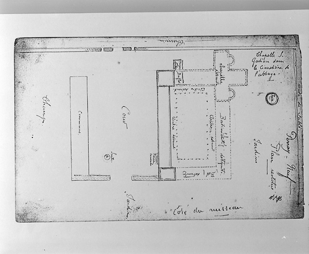 'Perray-Neuf, plan restitué'.