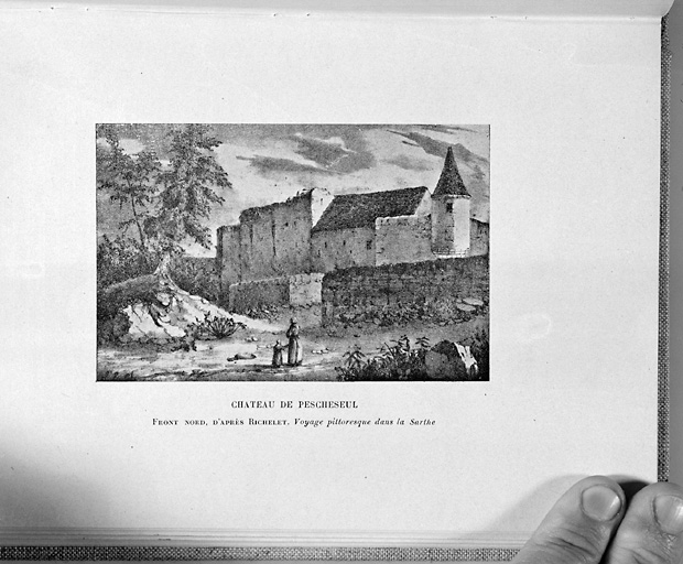 'Château de Pêcheseul front nord',
