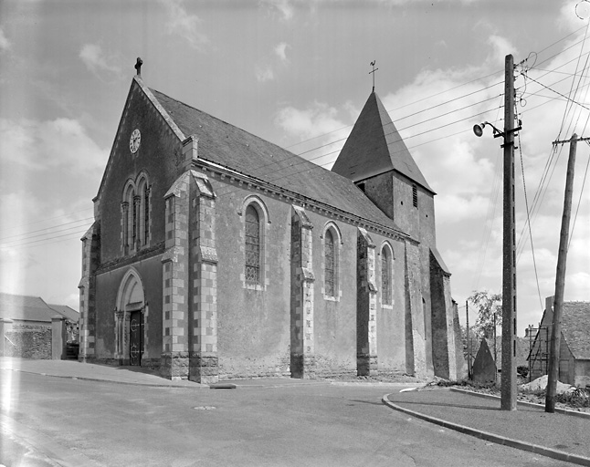 Elévations ouest et sud.